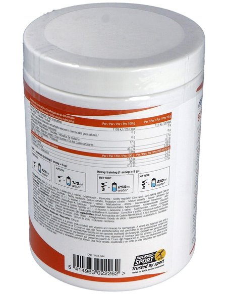 Etixx Recovery Bcaa Powder Naranja/Mango 300Gr. de Etixx