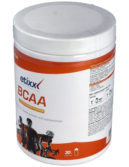 Etixx Recovery Bcaa Powder Naranja/Mango 300Gr. de Etixx