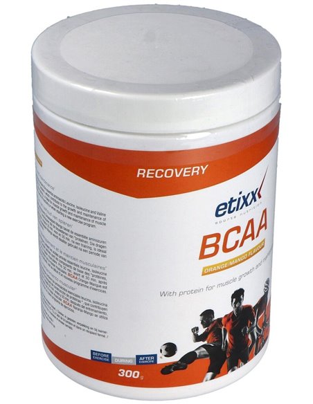 Etixx Recovery Bcaa Powder Naranja/Mango 300Gr. de Etixx