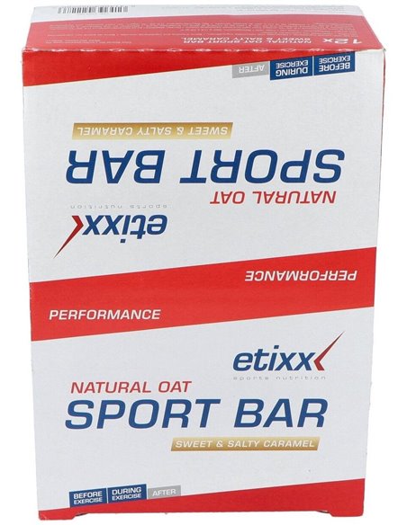 Etixx Sweet & Salty Oat Bar 12Barritas de Etixx