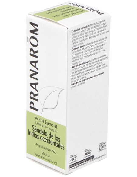Sandalo De Las Indias Occ. Aceite Esencial 10Ml. de Pranarom Aceites