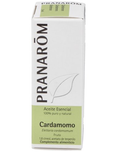 Cardamomo Aceite Esencial 5Ml. de Pranarom Aceites