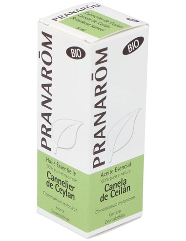Canela De Ceylan Aceite Esencial Bio 5Ml. de Pranarom Aceites
