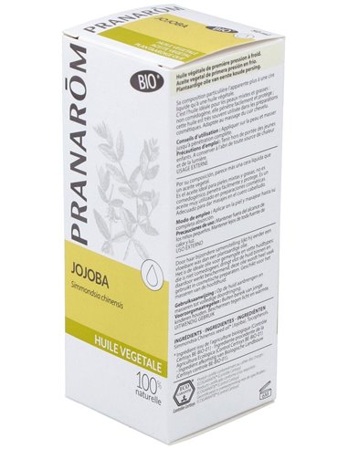 Jojoba Aceite Vegetal Virgen 50Ml. de Pranarom Aceites
