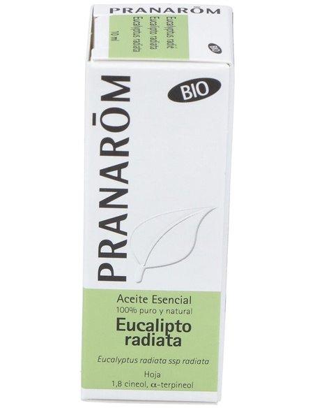 Eucalipto Radiata Hoja Aceite Esencial Bio 10Ml. de Pranarom Aceites