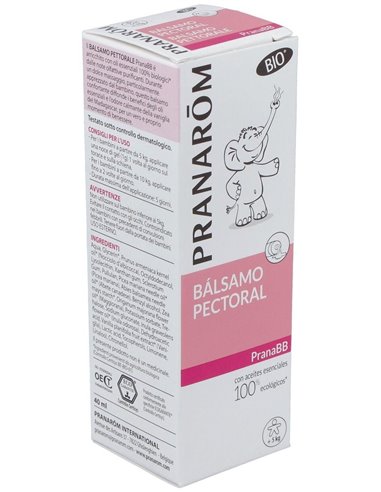 Pranabb Balsamo Pectoral Respiracion Facil 40Gr de Pranarom P.Acabado