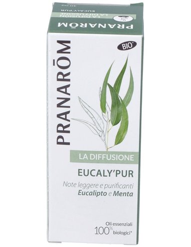 Eucaly Pur Aceite Difusion 30Ml. Bio de Pranarom Difusion