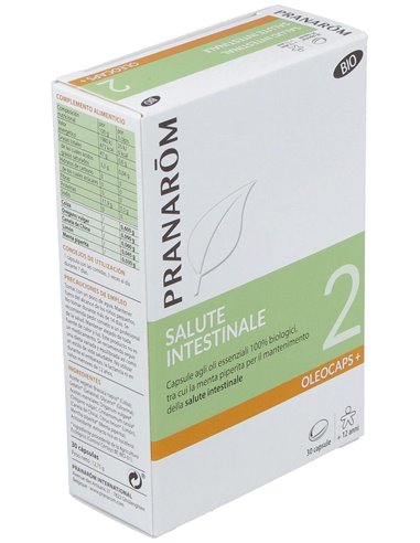 Oleocaps+ Plus 2 Salud Intestinal 30Cap. Bio de Pranarom P.Acabado