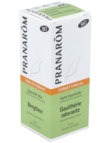 Gaulteria Olorosa Hoja Aceite Esencial Bio 30Ml. de Pranarom Aceites