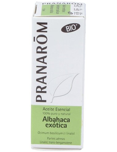 Albahaca Exotica Aceite Esencial 10Ml. Bio de Pranarom Aceites