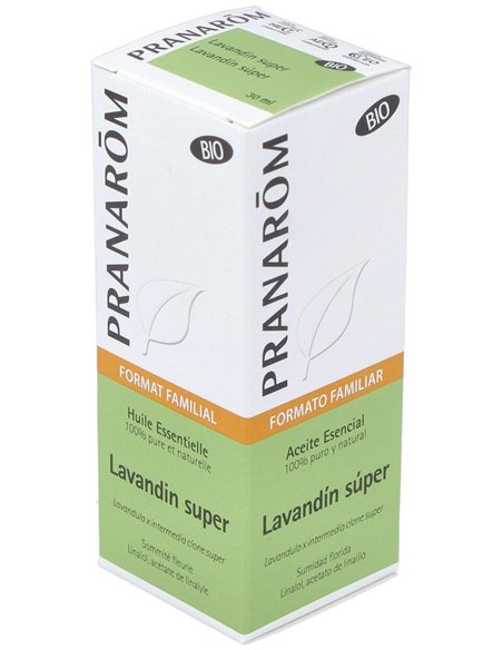 Lavandin Super Aceite Esencial Bio 30Ml. de Pranarom Aceites