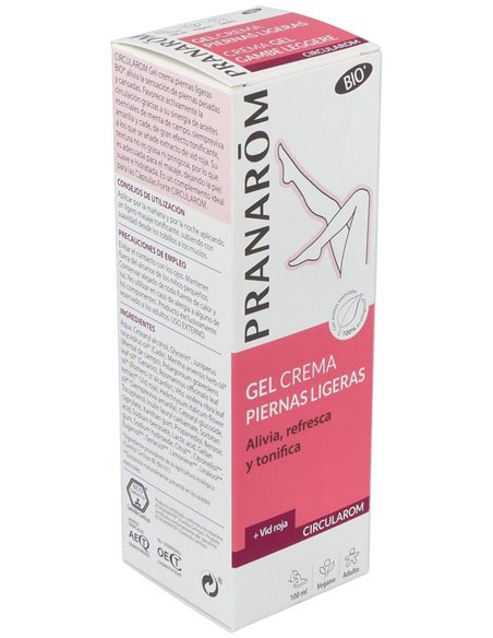 Circularom Gel Crema Piernas Ligeras 100Ml. Bio de Pranarom P.Acabado