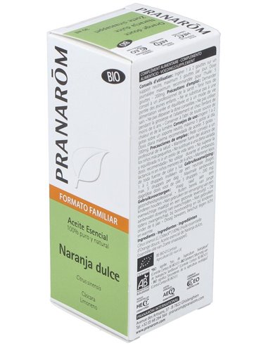 Naranja Dulce Aceite Esencial Bio 30Ml. de Pranarom Aceites