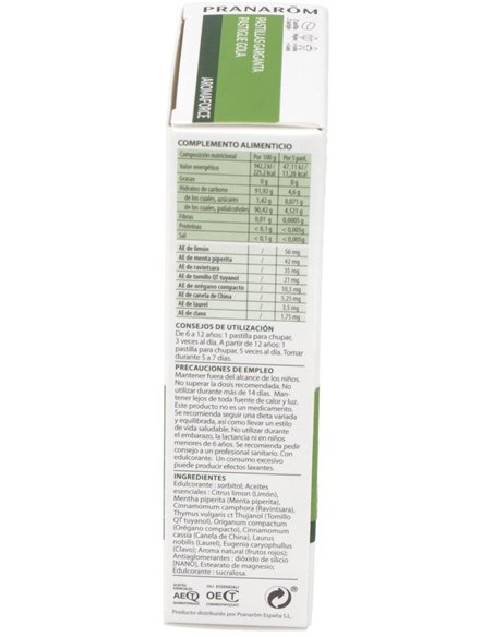 Aromaforce Pastillas Para La Garganta 21Comp. de Pranarom P.Acabado