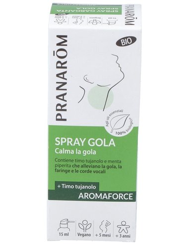Aromaforce Garganta Spray 15Ml. Bio de Pranarom P.Acabado