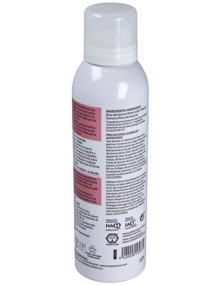 Rosa De Damasco Hidrolato Spray 150Ml. Bio de Pranarom P.Acabado