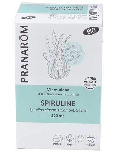 Espirulina Micro Algas 150Comp. Bio Vegan de Pranarom P.Acabado