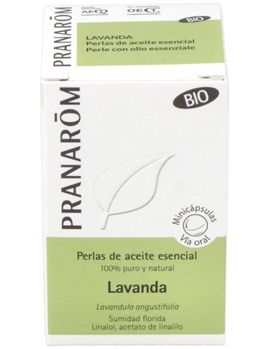 Lavanda Aceite Esencial En Perlas 60Perlas de Pranarom Aceites