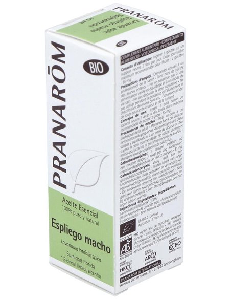 Espliego Macho Aceite Esencial Bio 10Ml. de Pranarom Aceites
