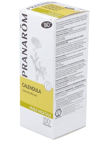 Calendula Aceite Vegetal Bio 50Ml. de Pranarom Aceites