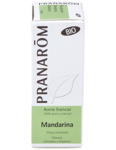Mandarina Cascara Aceite Esencial Bio 10Ml. de Pranarom Aceites