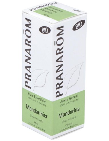 Mandarina Cascara Aceite Esencial Bio 10Ml. de Pranarom Aceites