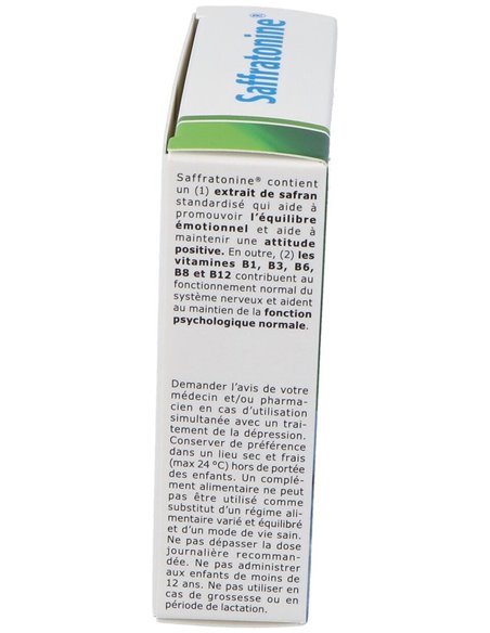 Saffratonine (Azafran Y Otros) 30Cap. de Biover