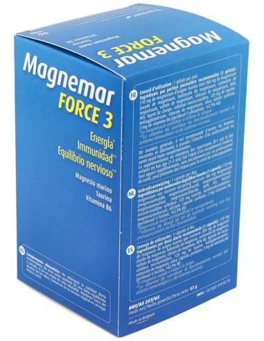 Magnemar Fuerza 3 Magnesio 90Cap. de Ortho Nat
