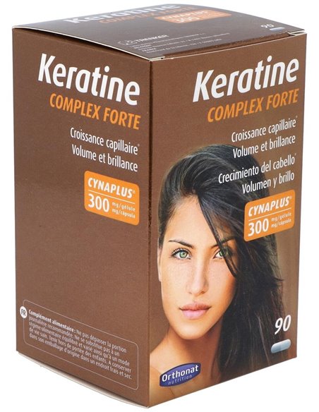 Keratin Complex Forte 90Cap. de Ortho Nat