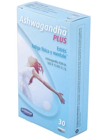 Ortho Ashwagandha Plus 30 Cápsulas  Ortho Nat