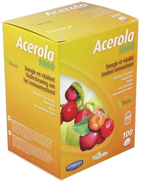 Acerola 1000Mg. 100Comp. de Ortho Nat