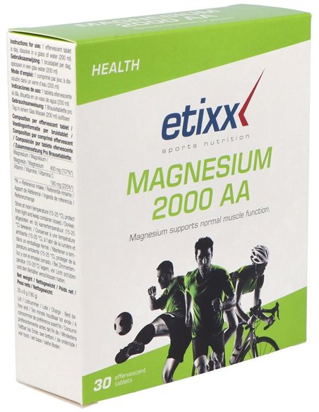 Etixx Magnesium 2000 Aa 30Comp.Eferv. de Etixx