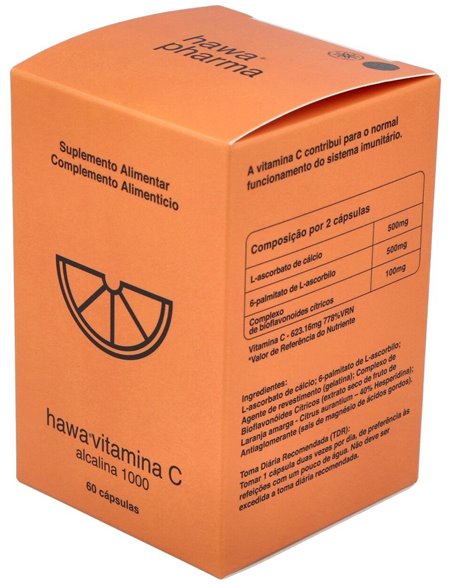 Hawa Vitamina C Alcalina 1000 60Cap. de Hawa Pharma
