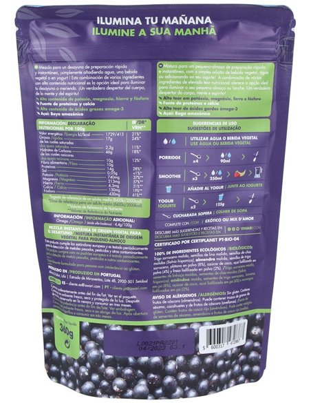 Despertar De Buda - Açai & Plátano Bio 360G 360G de Iswari