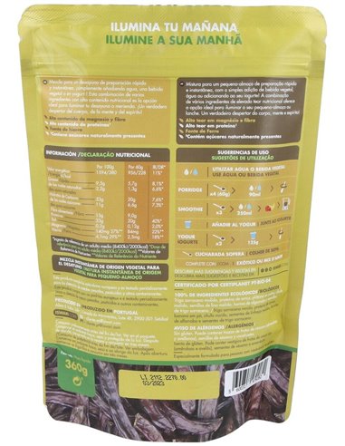 Despertar De Buda Proteina Matinal 360Gr. Bio de Iswari