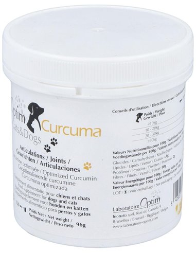 Optim Curcuma Cats & Dogs Polvo 96Gr. de Optim Laboratoire