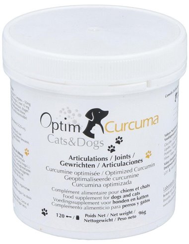 Optim Curcuma Cats & Dogs Polvo 96Gr. de Optim Laboratoire