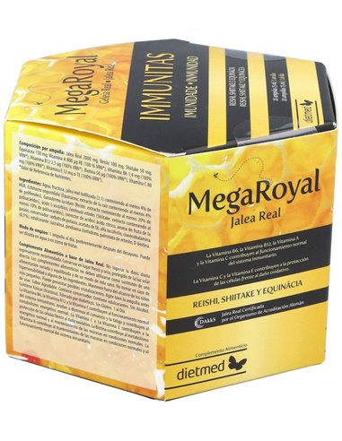 Megaroyal Immunitas 20Amp. de Dietmed