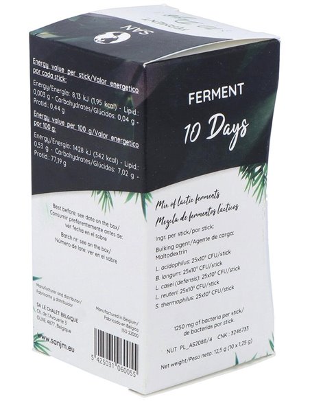 Ferment 10 Days 10Sbrs. de Probioticos San