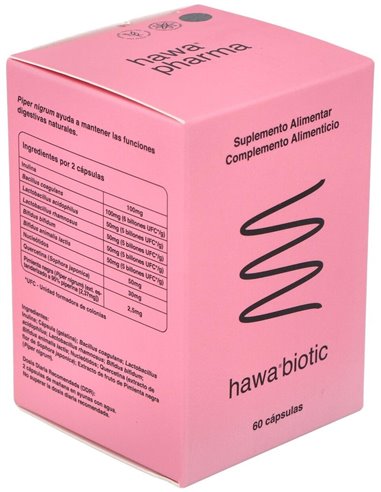 Hawa Biotic 60Cap. de Hawa Pharma