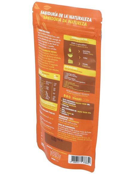 Setas Reishi Bio 100G  100G de Iswari