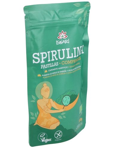 Spirulina Bio 200 Tabletas 100 Gr Es de Iswari