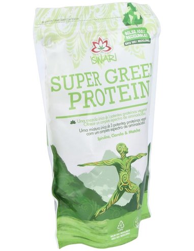 Super Green Protein Bio 250G 250G de Iswari