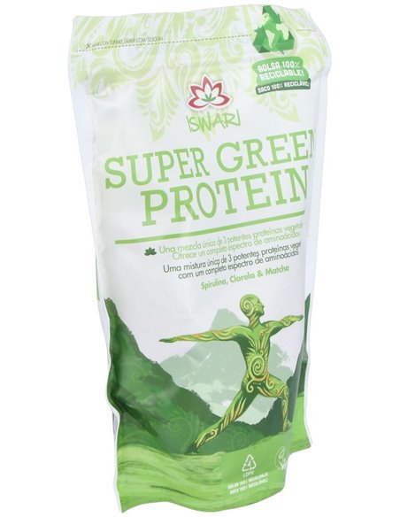 Super Green Protein Bio 250G 250G de Iswari