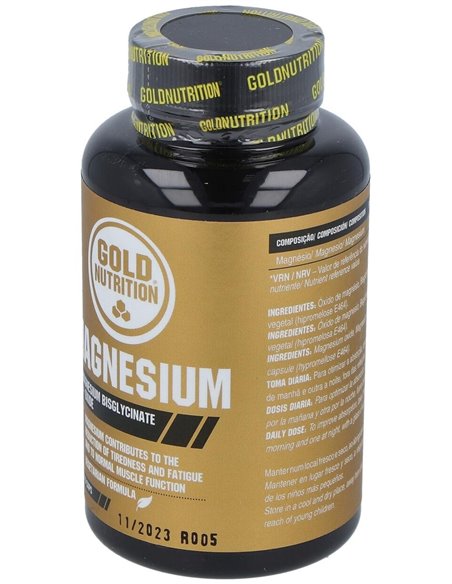 Magnesio 600Mg. 60Cap. de Gold Nutrition