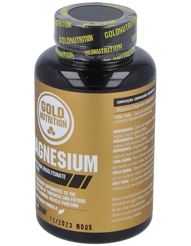 Magnesio 600Mg. 60 capsulas de Gold Nutrition