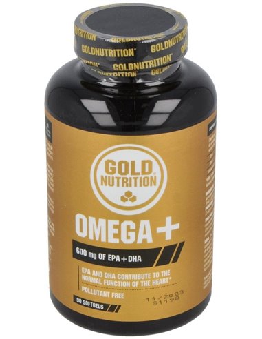 Omega+ 90Perlas de Gold Nutrition