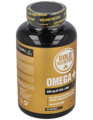 Omega+ 90Perlas de Gold Nutrition