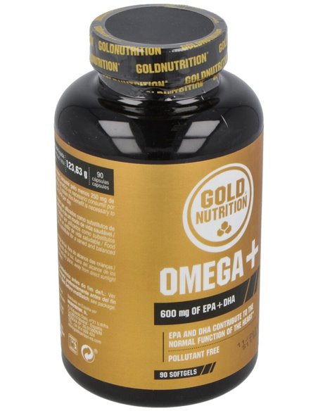 Omega+ 90Perlas de Gold Nutrition