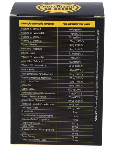 Multivitamin 60Comp. de Gold Nutrition